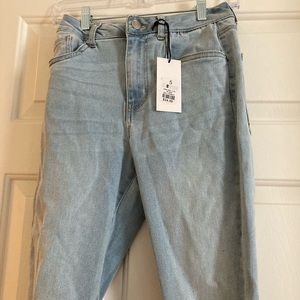 refuge High Rise Women's Jeans Light Blue Wash
